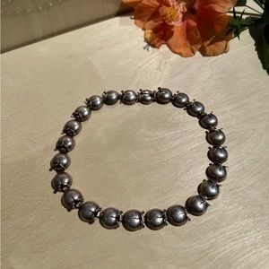 Sterling Silver Napier Vintage Tulip Bud Necklace Choker